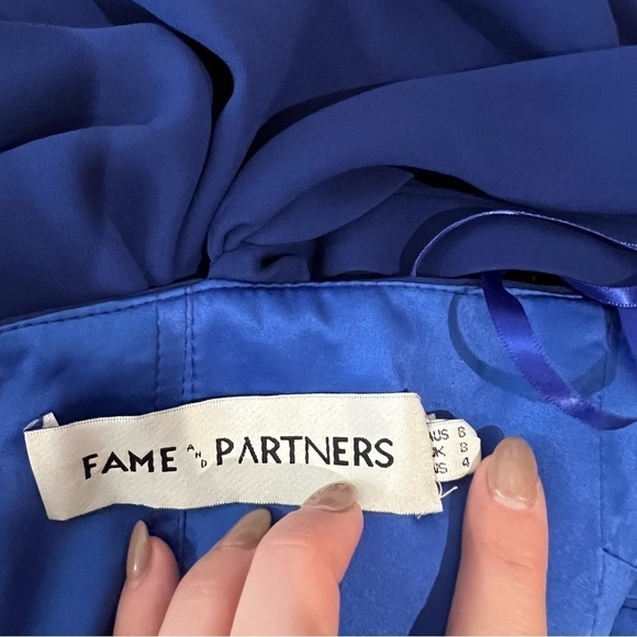 Fame and Partners Sweetheart Chiffon Maxi Dress - Picture 9 of 13